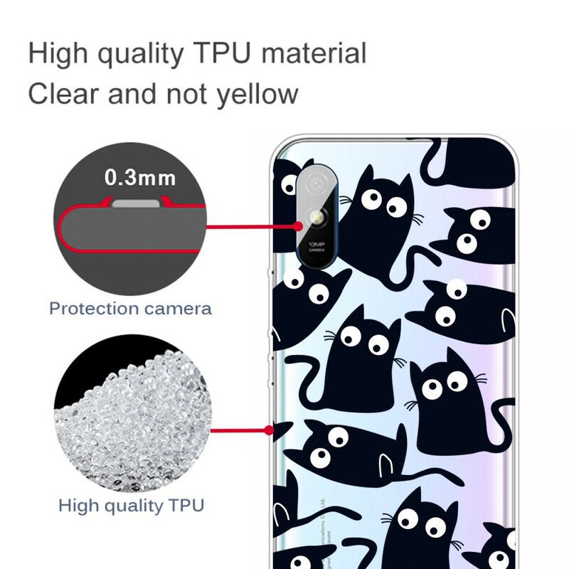 Cover Xiaomi Redmi 9A Topi Neri