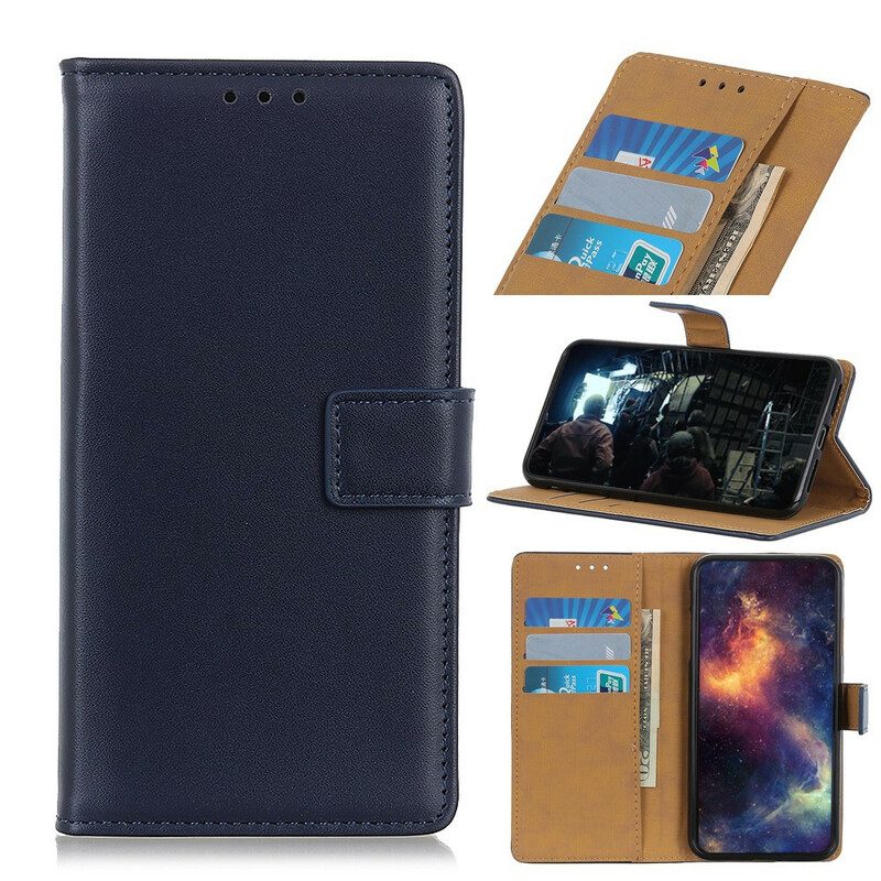 Custodia in pelle Xiaomi Redmi 9A Ecopelle Tinta Unita