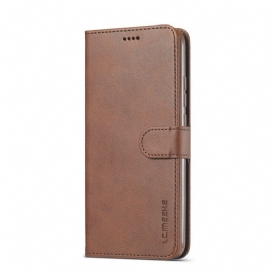 Custodia in pelle Xiaomi Redmi 9A Lc.imeeke Effetto Pelle