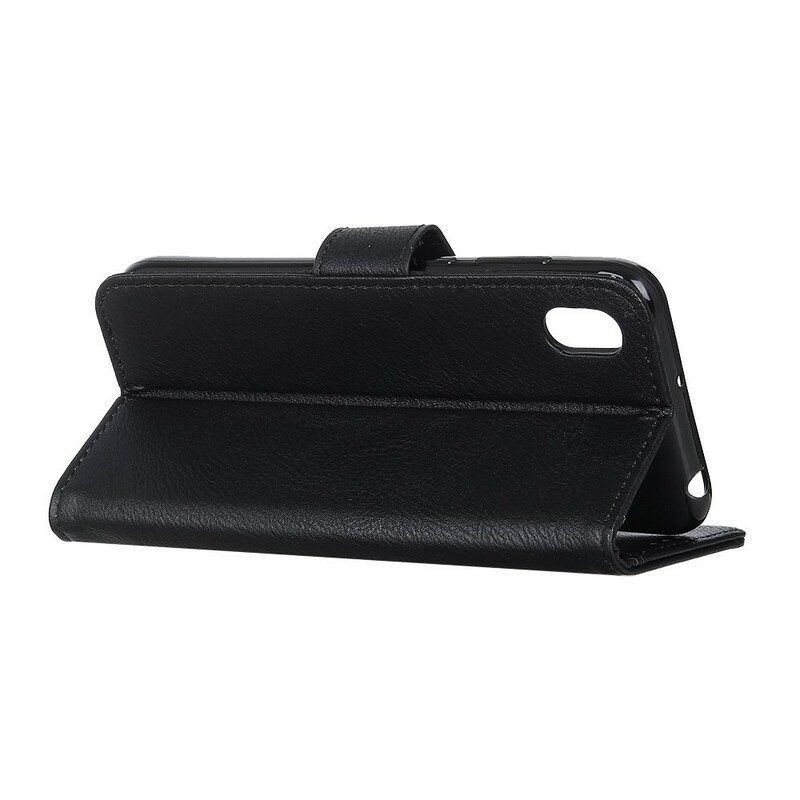 Custodia in pelle Xiaomi Redmi 9A Similpelle Khazneh