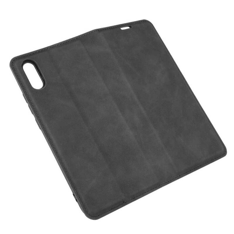Folio Cover Xiaomi Redmi 9A Custodia in pelle Effetto Pelle Morbida