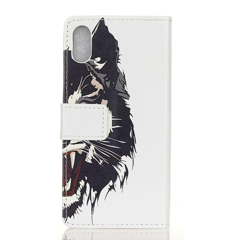 Folio Cover Xiaomi Redmi 9A Tigre Feroce