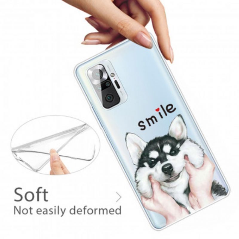 Cover Xiaomi Redmi Note 10 Pro Cane Sorridente