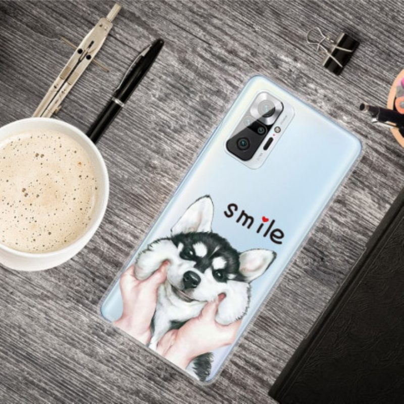 Cover Xiaomi Redmi Note 10 Pro Cane Sorridente
