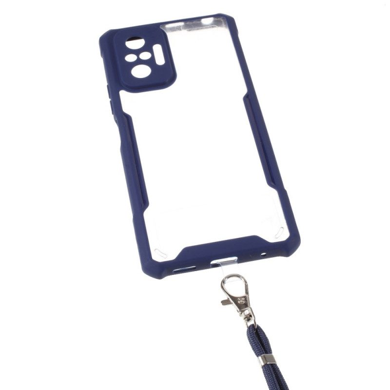 Cover Xiaomi Redmi Note 10 Pro Corda Colorata Ibrida
