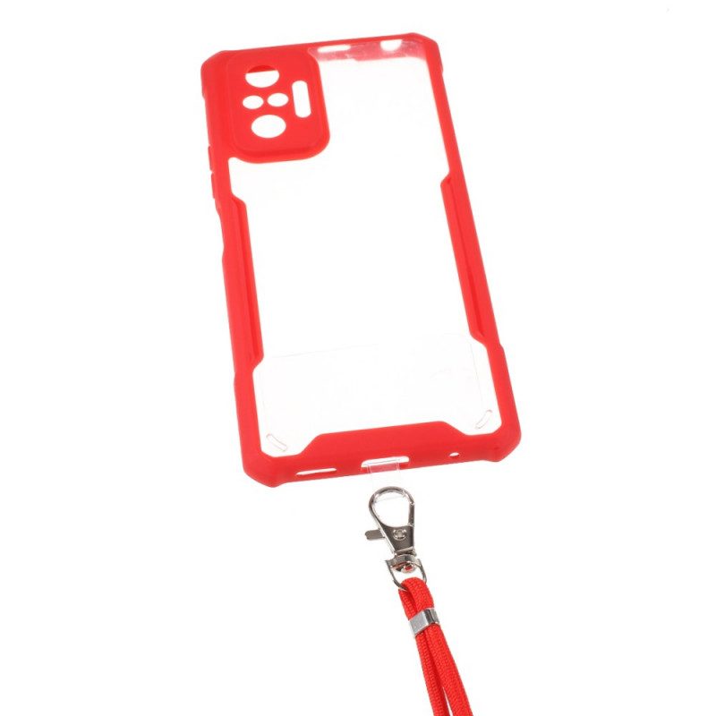 Cover Xiaomi Redmi Note 10 Pro Corda Colorata Ibrida