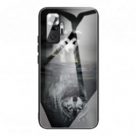 Cover Xiaomi Redmi Note 10 Pro Cucciolo Di Sogno In Vetro Temperato