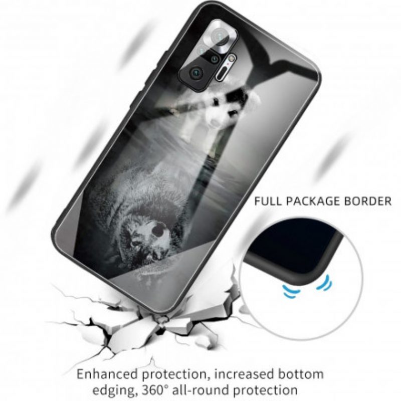 Cover Xiaomi Redmi Note 10 Pro Cucciolo Di Sogno In Vetro Temperato