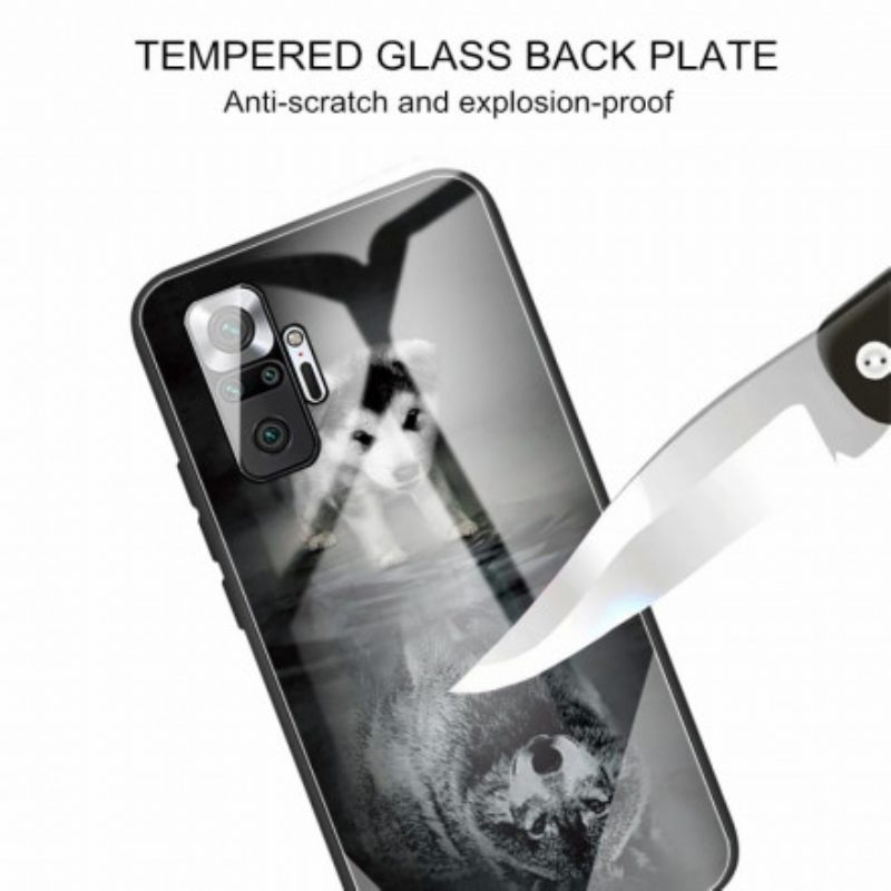 Cover Xiaomi Redmi Note 10 Pro Cucciolo Di Sogno In Vetro Temperato