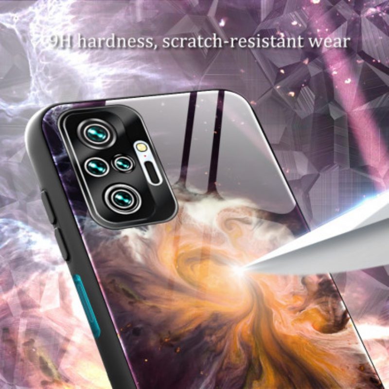 Cover Xiaomi Redmi Note 10 Pro Design Colori Vetro Temperato