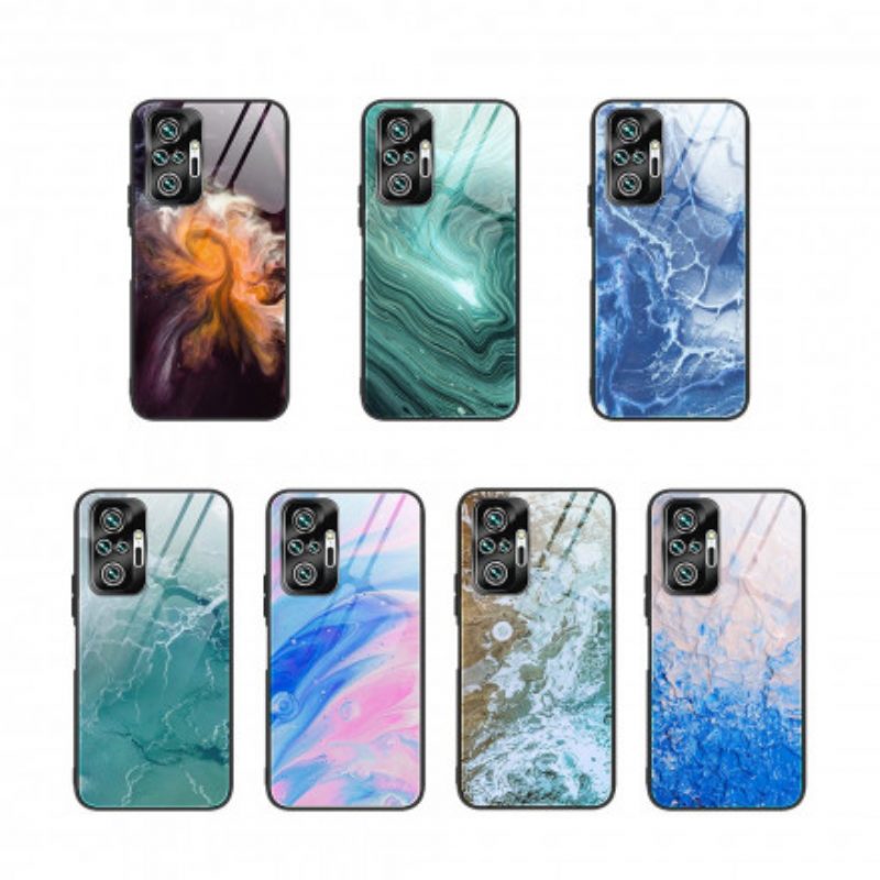 Cover Xiaomi Redmi Note 10 Pro Design Colori Vetro Temperato