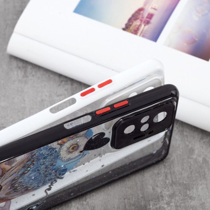 Cover Xiaomi Redmi Note 10 Pro Farfalla Floreale Ibrida