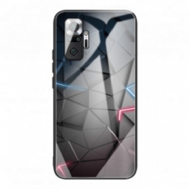 Cover Xiaomi Redmi Note 10 Pro Geometria In Vetro Temperato