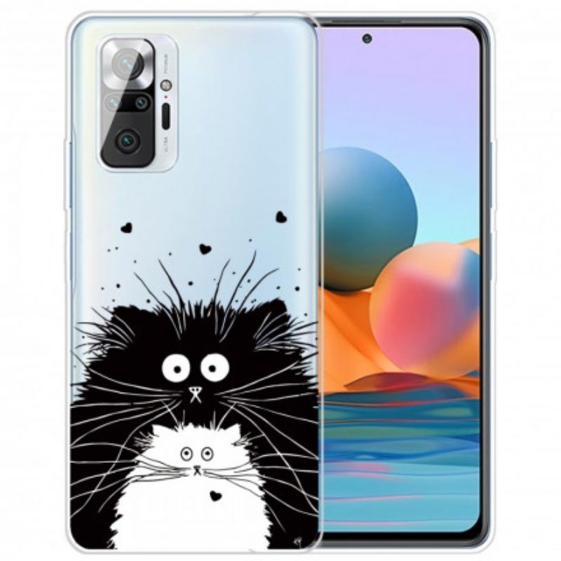 Cover Xiaomi Redmi Note 10 Pro Guarda I Gatti