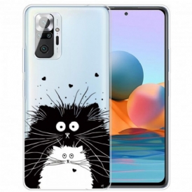 Cover Xiaomi Redmi Note 10 Pro Guarda I Gatti