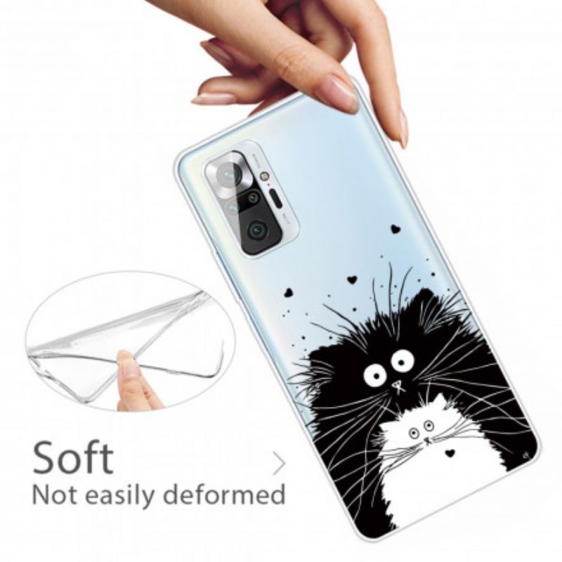 Cover Xiaomi Redmi Note 10 Pro Guarda I Gatti