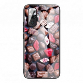 Cover Xiaomi Redmi Note 10 Pro Vetro Temperato Al Cioccolato
