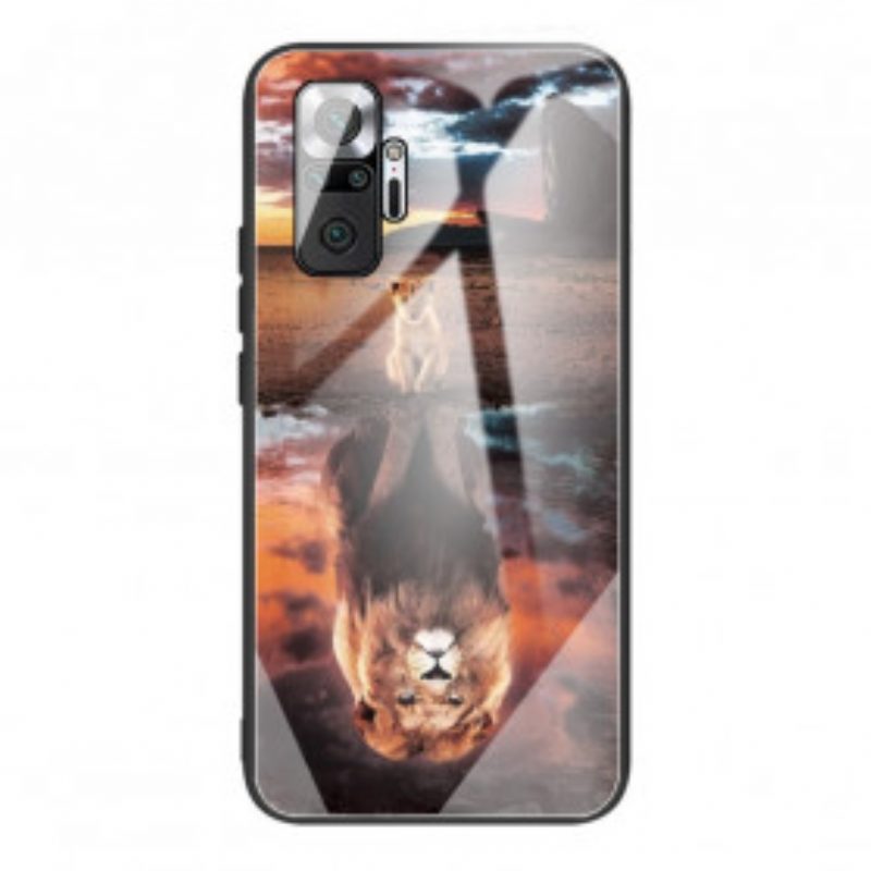 Cover Xiaomi Redmi Note 10 Pro Vetro Temperato Da Sogno Di Lion Cub
