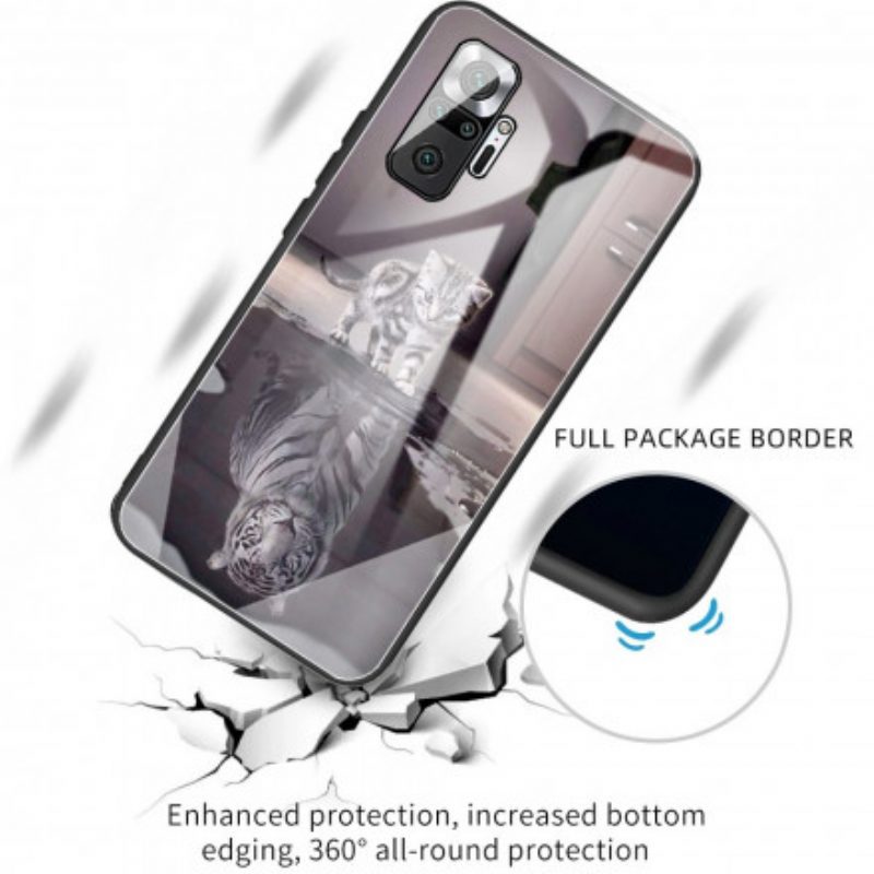 Cover Xiaomi Redmi Note 10 Pro Vetro Temperato Ernest La Tigre