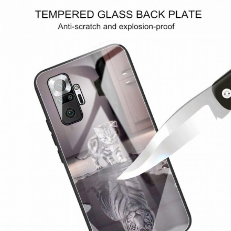 Cover Xiaomi Redmi Note 10 Pro Vetro Temperato Ernest La Tigre