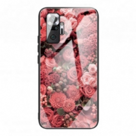 Cover Xiaomi Redmi Note 10 Pro Vetro Temperato Rose Flowers