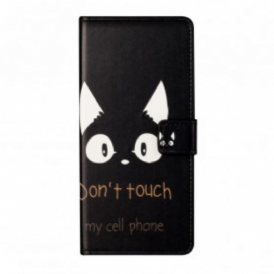 Custodia A Portafoglio Xiaomi Redmi Note 10 Pro Non Toccare Il Mio Cellulare