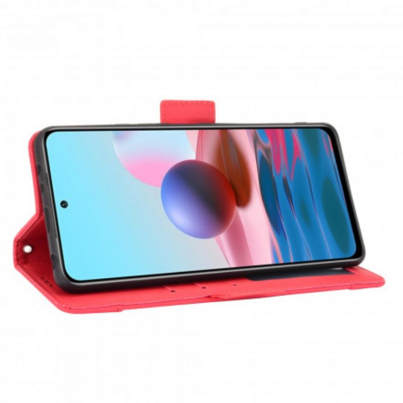 Custodia in pelle Xiaomi Redmi Note 10 Pro Classe Premier Multi-carta