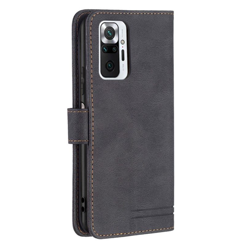 Custodia in pelle Xiaomi Redmi Note 10 Pro Colore Del Contenitore Rfid