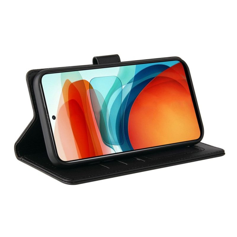 Custodia in pelle Xiaomi Redmi Note 10 Pro Effetto Pelle Gq.utrobe