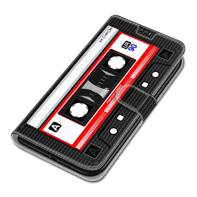 Custodia in pelle Xiaomi Redmi Note 10 Pro K7 Con Cordino