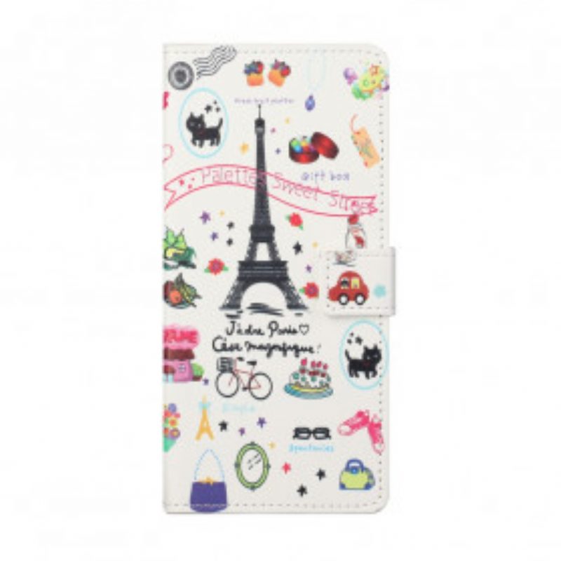 Folio Cover Xiaomi Redmi Note 10 Pro Amo Parigi