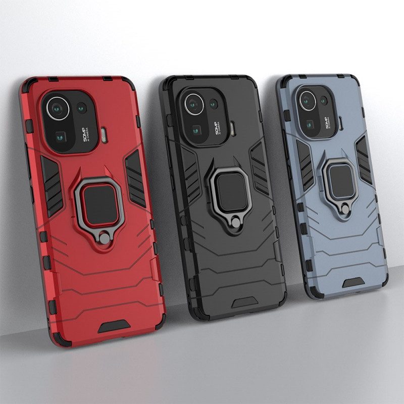 Cover Xiaomi Mi 11 Pro Anello Resistente