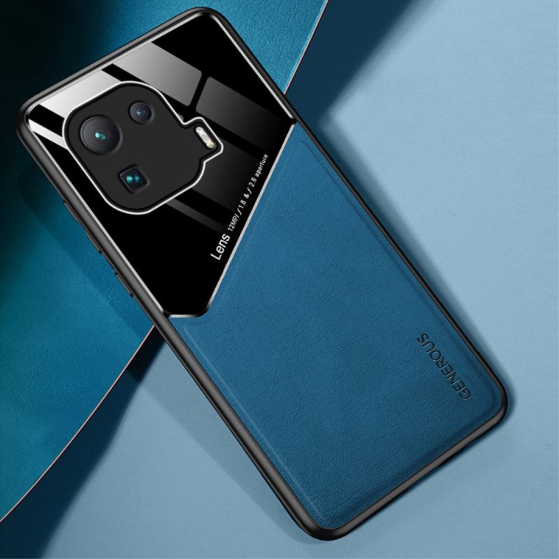 Cover Xiaomi Mi 11 Pro Effetto Pelle Magnetica