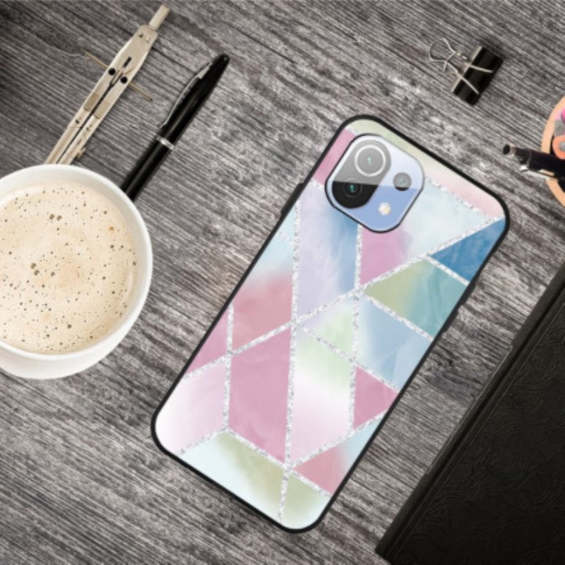 Cover Xiaomi Mi 11 Pro Marmo Glitterato