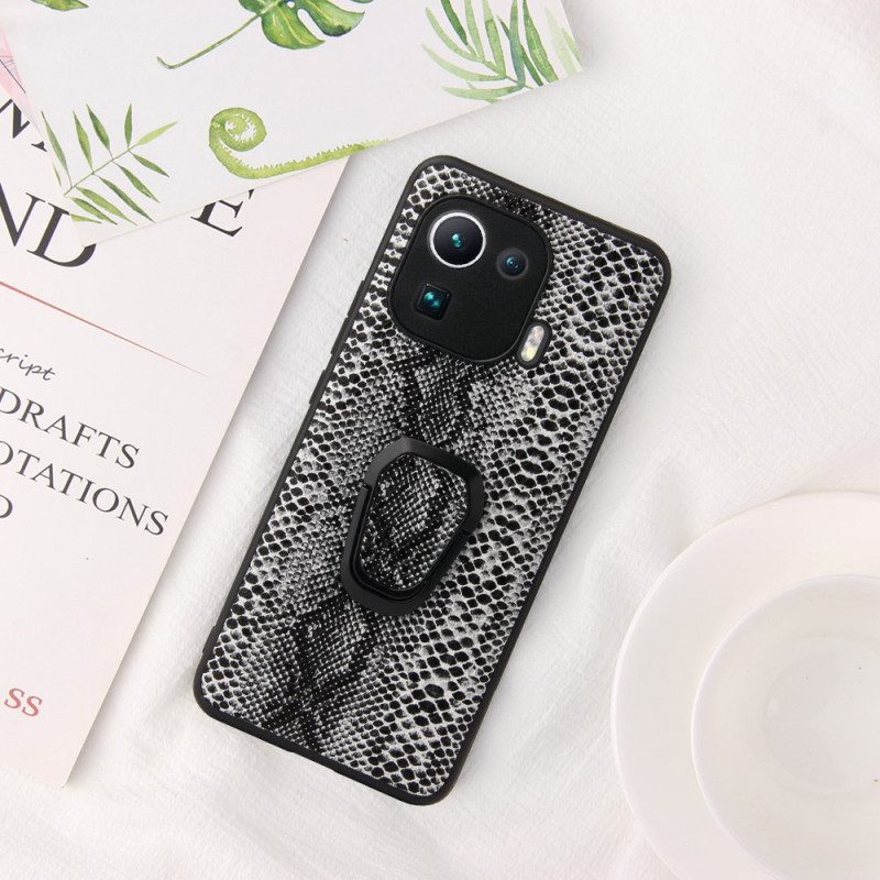 Cover Xiaomi Mi 11 Pro Porta Anelli Stile Serpente