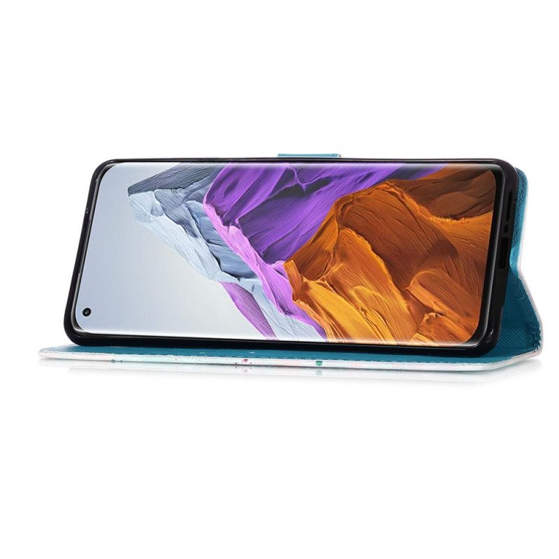 Custodia in pelle Xiaomi Mi 11 Pro Acchiappasogni Ad Acquerello