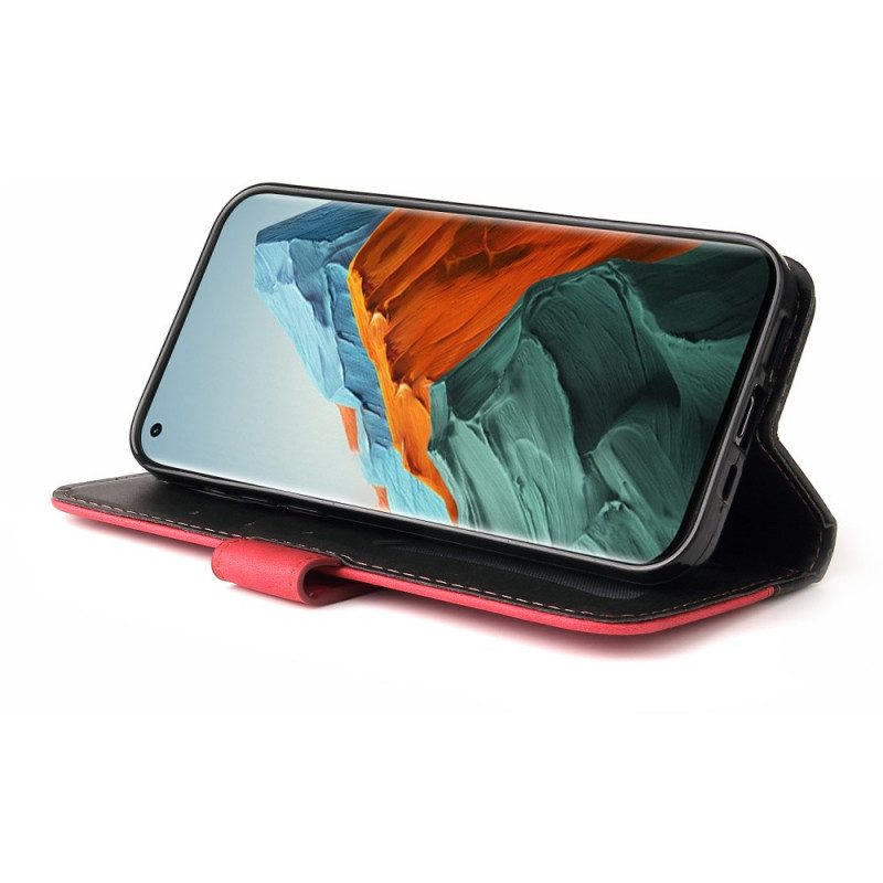 Custodia in pelle Xiaomi Mi 11 Pro Due Toni