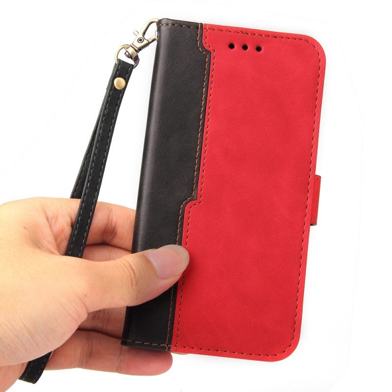 Custodia in pelle Xiaomi Mi 11 Pro Due Toni