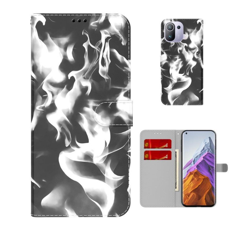 Custodia in pelle Xiaomi Mi 11 Pro Modello Astratto