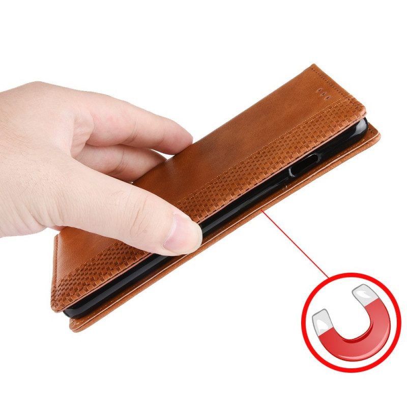 Folio Cover Xiaomi Mi 11 Pro Custodia in pelle Effetto Pelle Vintage Stilizzato