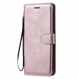 Folio Cover Xiaomi Mi 11 Pro Strappy Serie Tinta Unita