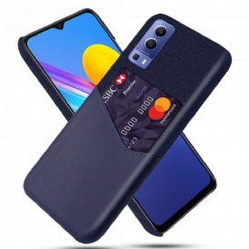 Cover Vivo Y72 5G Titolare Della Carta Ksq