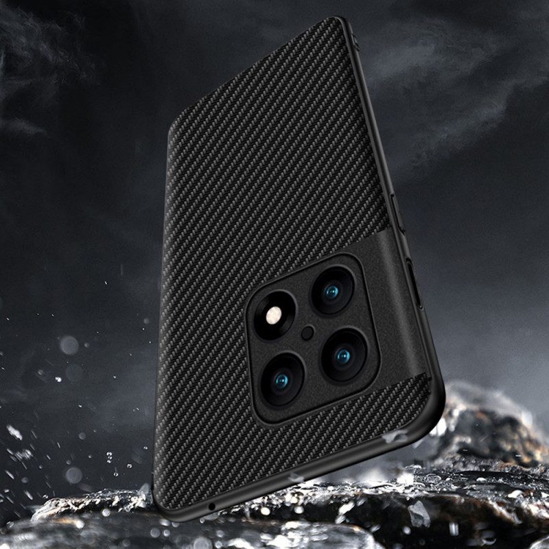 Cover OnePlus 10 Pro 5G Fibra Di Carbonio Sottile