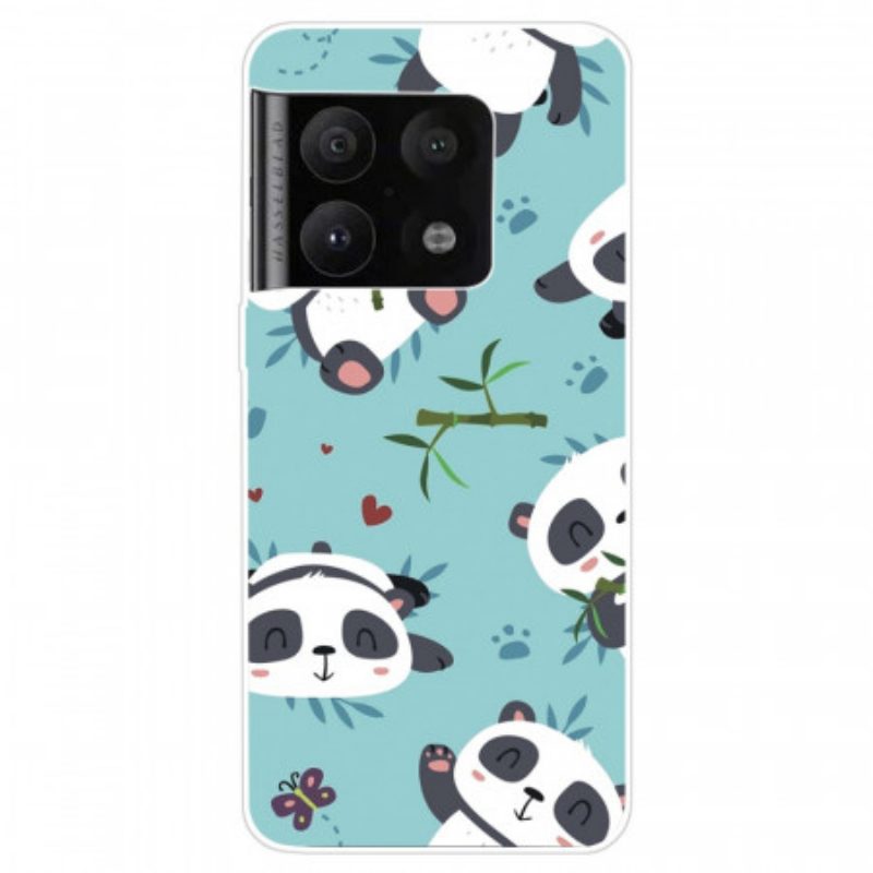 Cover OnePlus 10 Pro 5G Mazzo Di Panda