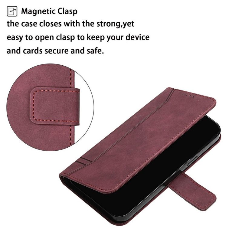 Custodia in pelle OnePlus 10 Pro 5G Sorriso Strappy