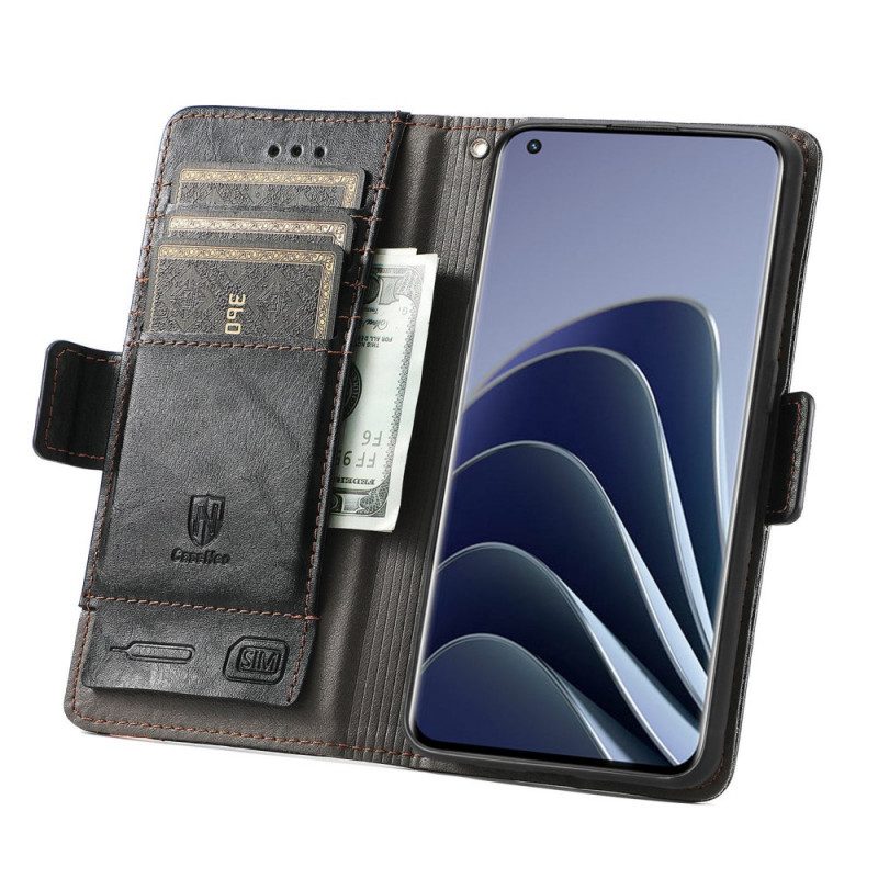 Folio Cover OnePlus 10 Pro 5G Stile Retrò