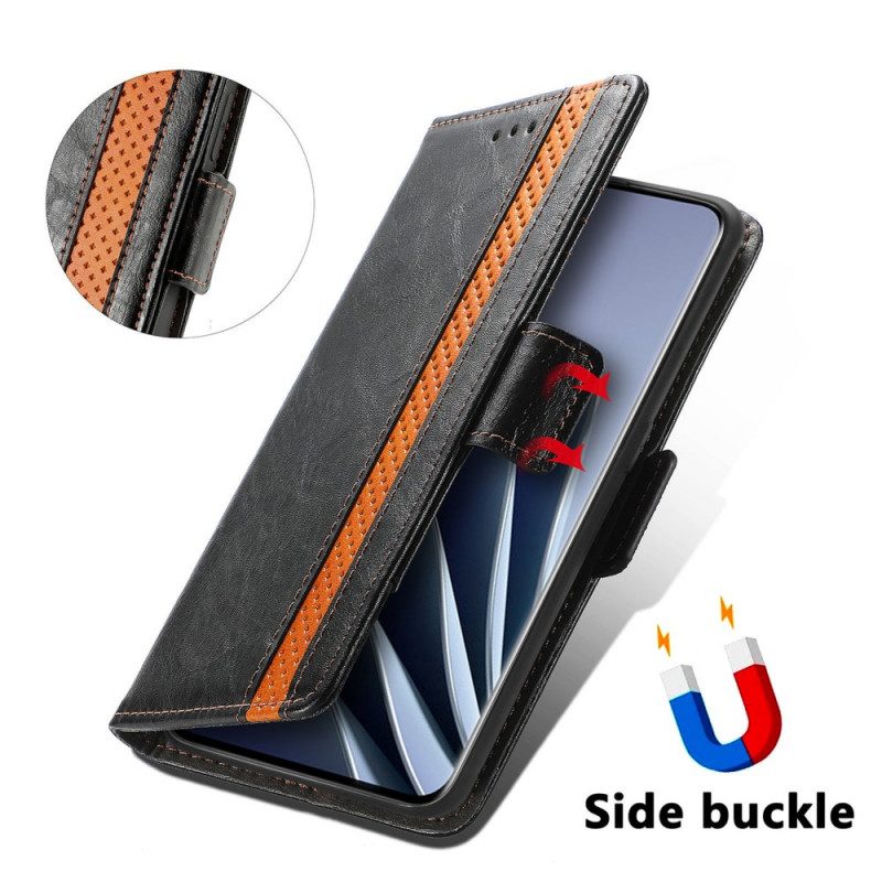 Folio Cover OnePlus 10 Pro 5G Stile Retrò