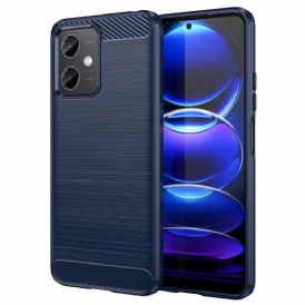 Cover Poco X5 5G Fibra Di Carbonio Spazzolata
