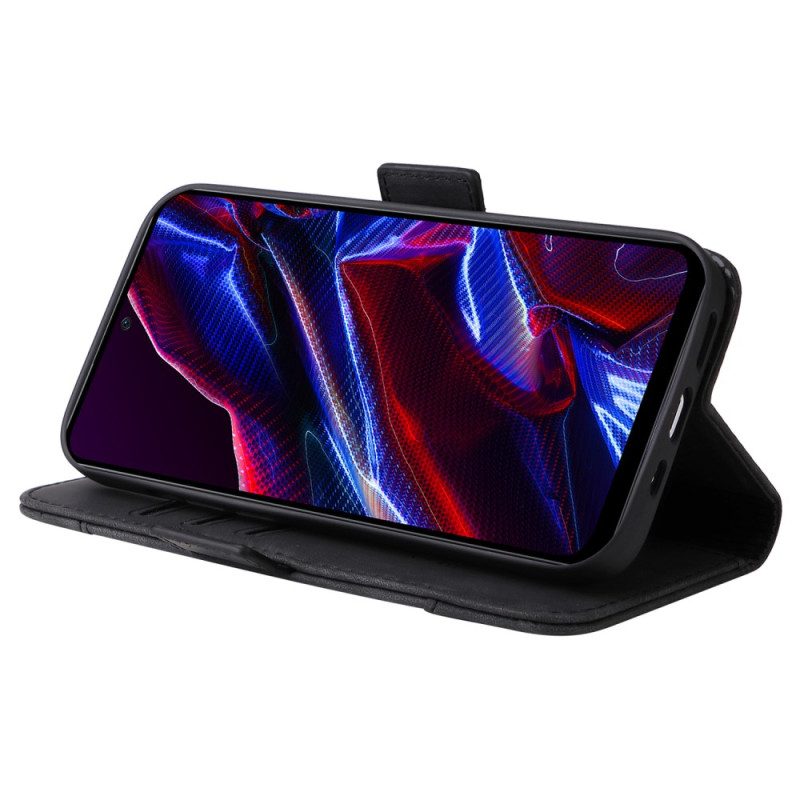 Custodia in pelle Poco X5 5G Betopnice Porta Carte Frontale