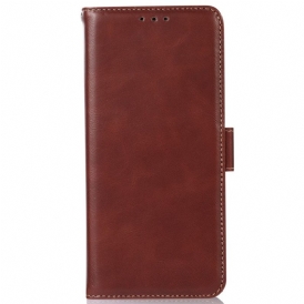 Custodia in pelle Poco X5 5G Funzione Rfid In Vera Pelle